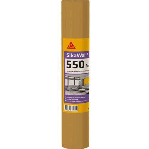 SikaWall-550 Foil fólia látszóbeton hatású beltéri falak kialakításához